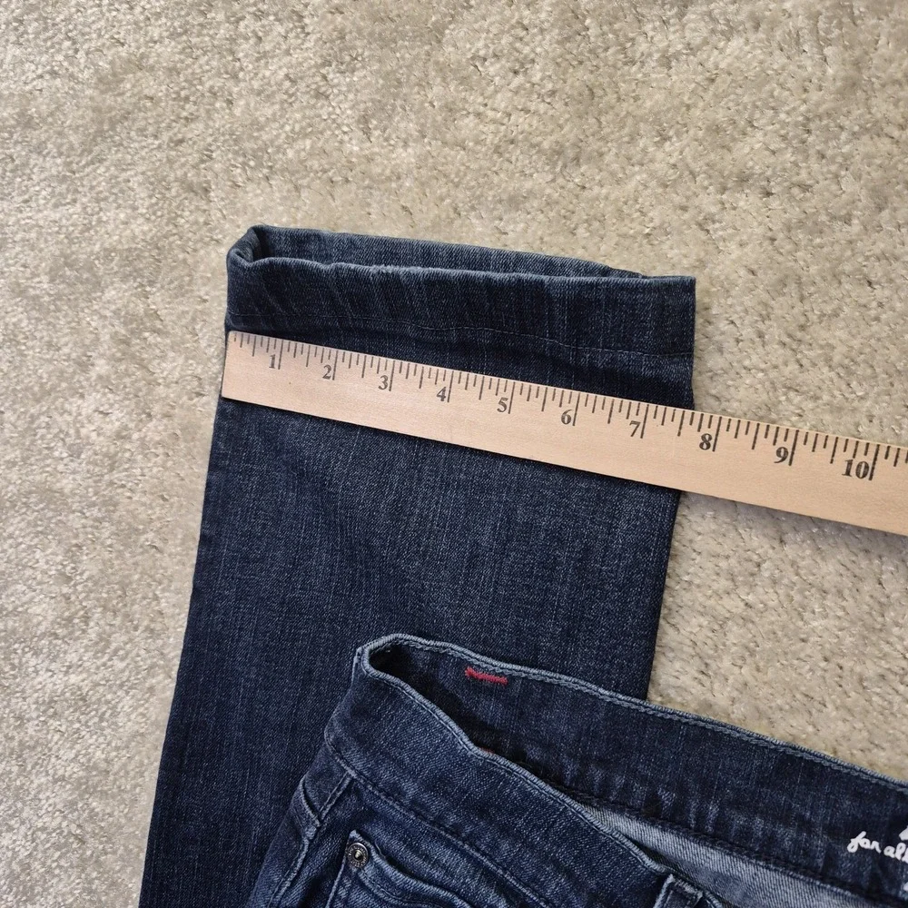 7 For All Mankind Jeans Slimmy Mens 32/29 Altered Straight Blue Capsule Preppy
